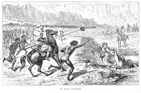 Arab Skirmish [facing p.43]