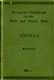 George Henry Somerset Walpole [1854-1929], Handbook to Joshua [With Slight Omissions] for the Use of Teachers and Students