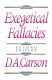 Carson: Exegetical Fallacies