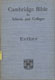 Esther - Annesley William Streane [1844-1915], The Book of Esther. Cambridge Bible for Schools and Colleges